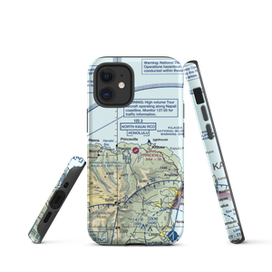 Princeville Airport (HPV) VFR Sectional  Tough iPhone Case