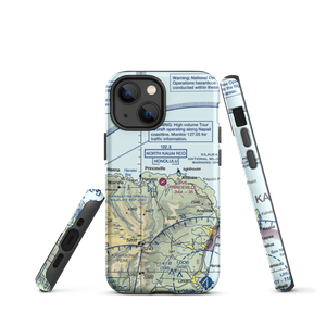 Princeville Airport (HPV) VFR Sectional  Tough iPhone Case