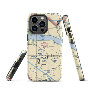 Prop Wash Field (ND25) VFR Sectional  Tough iPhone Case