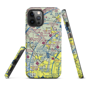 Propwash Airport (16X) VFR Sectional  Tough iPhone Case