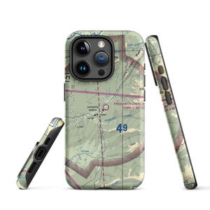 Prospect Creek Airport (PPC) VFR Sectional  Tough iPhone Case