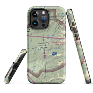 Prospect Creek Airport (PPC) VFR Sectional  Tough iPhone Case