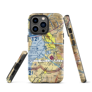 Provo Municipal Airport (PVU) VFR Sectional  Tough iPhone Case