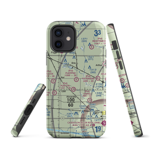 Pueppke Airport (ND53) VFR Sectional  Tough iPhone Case