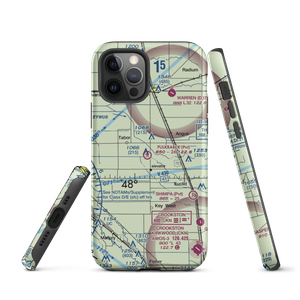 Pulkrabek Private Landing Field (MN06) VFR Sectional  Tough iPhone Case