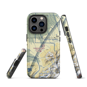 Purkeypile Airport (01A) VFR Sectional  Tough iPhone Case