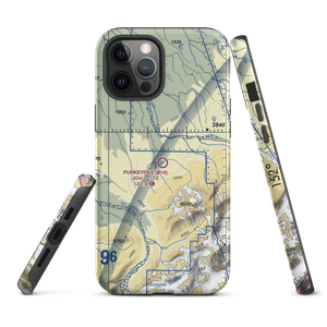 Purkeypile Airport (01A) VFR Sectional  Tough iPhone Case