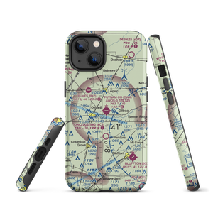 Putnam County Airport (OWX) VFR Sectional  Tough iPhone Case