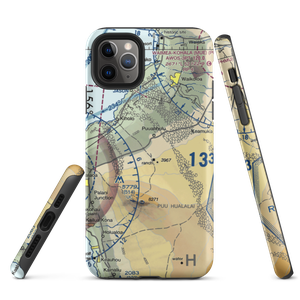 Puu Waa Waa Ranch Airport (HI13) VFR Sectional  Tough iPhone Case