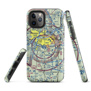 Quad-City Seaplane Base (I04) VFR Sectional  Tough iPhone Case