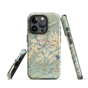 Quail Creek Airport (20K) VFR Sectional  Tough iPhone Case