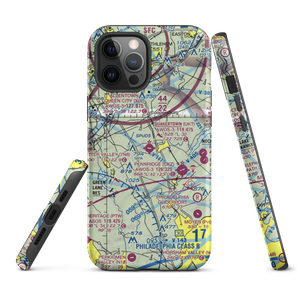 Quakertown Airport (UKT) VFR Sectional  Tough iPhone Case