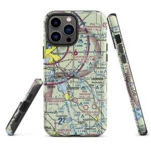 Quale Airport (87WI) VFR Sectional  Tough iPhone Case