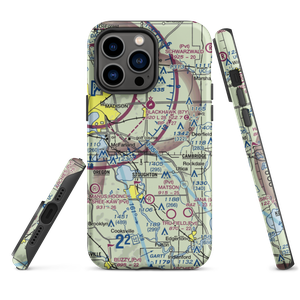 Quale Airport (87WI) VFR Sectional  Tough iPhone Case