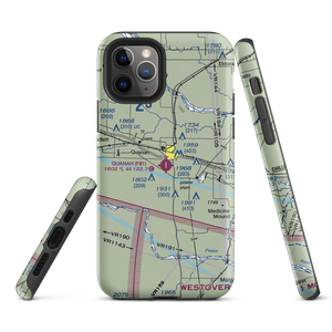 Quanah Municipal Airport (F01) VFR Sectional  Tough iPhone Case