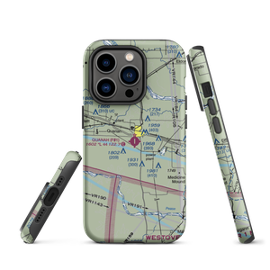 Quanah Municipal Airport (F01) VFR Sectional  Tough iPhone Case