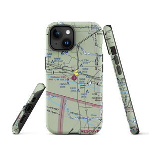 Quanah Municipal Airport (F01) VFR Sectional  Tough iPhone Case