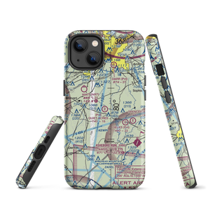 Quiet Acres Airport (NC31) VFR Sectional  Tough iPhone Case