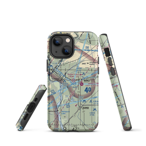 Quincy Flying Service Airport (WA74) VFR Sectional  Tough iPhone Case