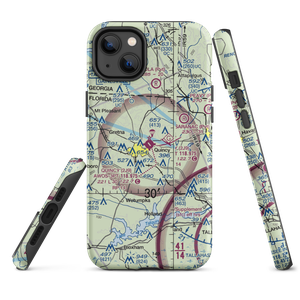 Quincy Municipal Airport (2J9) VFR Sectional  Tough iPhone Case