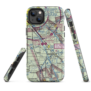 Quinn Airport (CA41) VFR Sectional  Tough iPhone Case