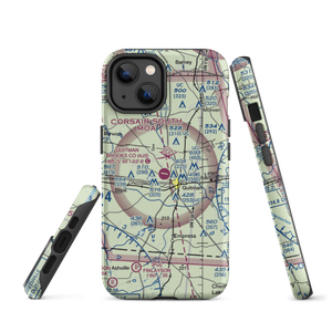 Quitman Brooks County Airport (4J5) VFR Sectional  Tough iPhone Case