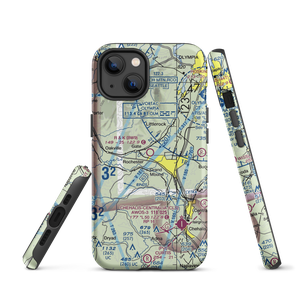 R & K Skyranch Airport (8W9) VFR Sectional  Tough iPhone Case