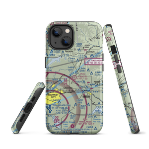 R and R Airport (9OK9) VFR Sectional  Tough iPhone Case