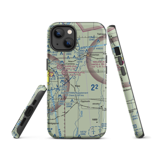 R F Roesner Airport (48KS) VFR Sectional  Tough iPhone Case