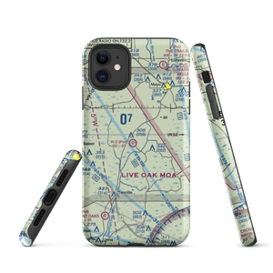 R O Ranch STOLport (33FD) VFR Sectional  Tough iPhone Case