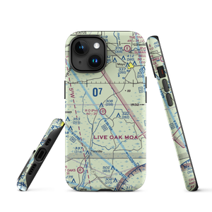R O Ranch STOLport (33FD) VFR Sectional  Tough iPhone Case