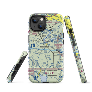 R T Leblanc Airport (51LA) VFR Sectional  Tough iPhone Case