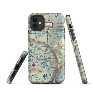 R.M. Harris Airport (4GA4) VFR Sectional  Tough iPhone Case