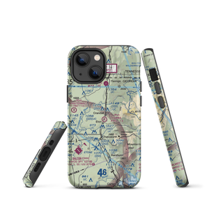 R.M. Harris Airport (4GA4) VFR Sectional  Tough iPhone Case