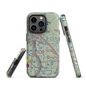 Raab Field Airport (OK63) VFR Sectional  Tough iPhone Case
