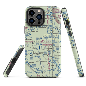 Rabb And Nobra Airport (6TS8) VFR Sectional  Tough iPhone Case