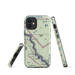 Rachal Airport (8XS2) VFR Sectional  Tough iPhone Case