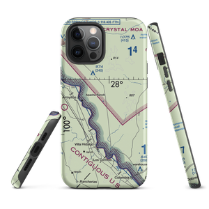 Rachal Airport (8XS2) VFR Sectional  Tough iPhone Case