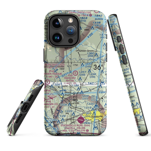 Raeford Rhyne Airpark (NC15) VFR Sectional  Tough iPhone Case