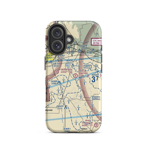 Rafter P Airport (TA00) VFR Sectional  Tough iPhone Case