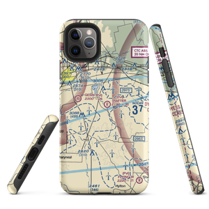 Rafter P Airport (TA00) VFR Sectional  Tough iPhone Case