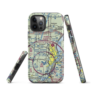 Rainbow Heliport (7B1) VFR Sectional  Tough iPhone Case