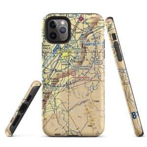 Rainbow Ranch Airport (ID87) VFR Sectional  Tough iPhone Case