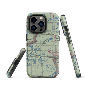 Rake Airport (3IA9) VFR Sectional  Tough iPhone Case