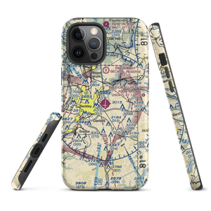 Raleigh County Memorial Airport (BKW) VFR Sectional  Tough iPhone Case