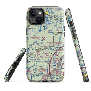 Ralph E. Koch Airport (61Y) VFR Sectional  Tough iPhone Case