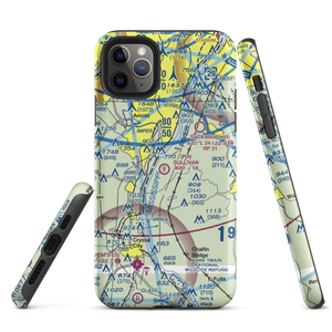Ralph Jacobs Airport (27LL) VFR Sectional  Tough iPhone Case