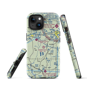 Rambos Field (SC92) VFR Sectional  Tough iPhone Case