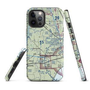 Ramsy Farm Airport (1MI4) VFR Sectional  Tough iPhone Case