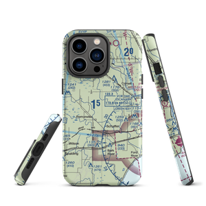 Ramsy Farm Airport (1MI4) VFR Sectional  Tough iPhone Case